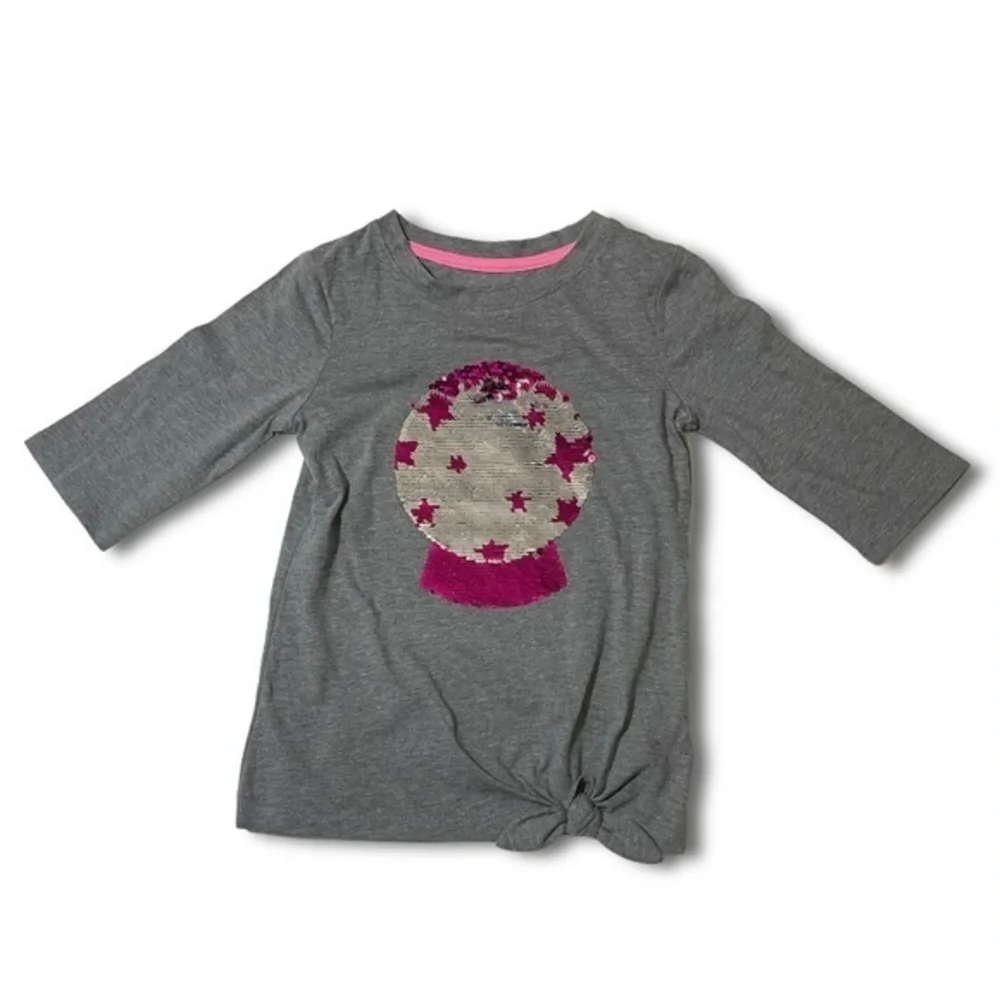 NWOT Girls’ XS Gray I See Candy In Your Future Crystal Ball Shirt Halloween New